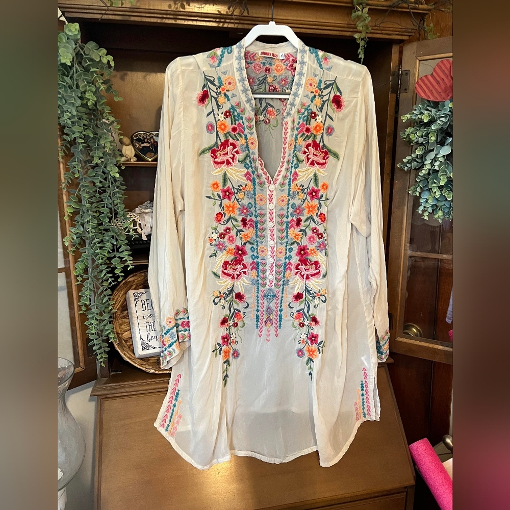 Johnny Was Bandit Blouse XXL